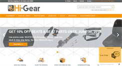 Desktop Screenshot of hi-gear.com